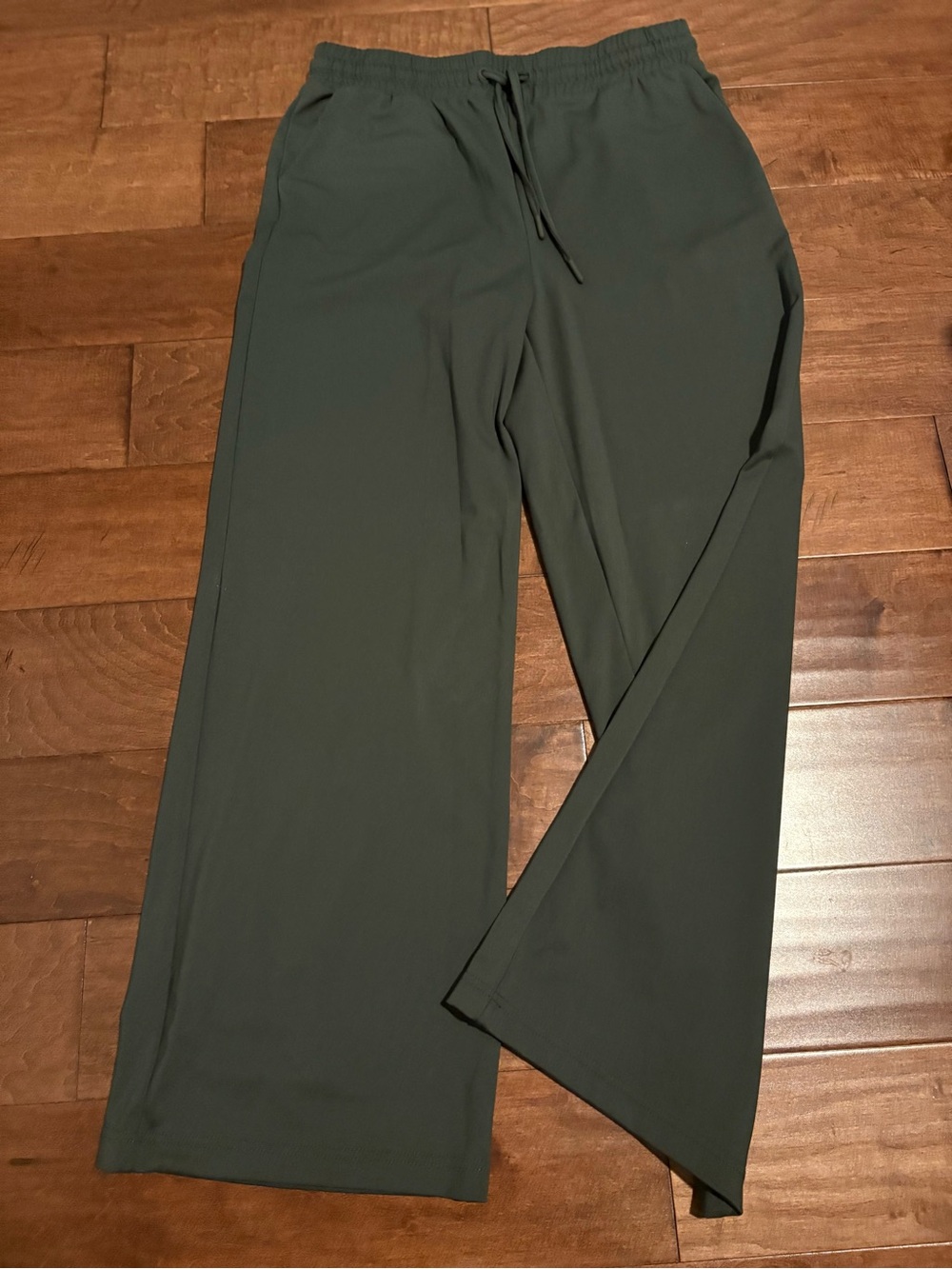 Rachel Zoe dark green Elastic Waist Pants
